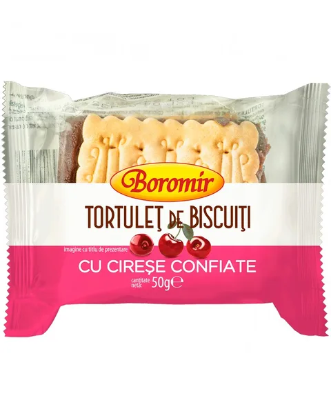 BOROMIR MINI TARTA GALLETAS-CEREZA 50G/44