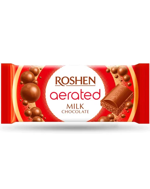 ROSHEN CHOCOLATE AIREADO LECHE 80G/20