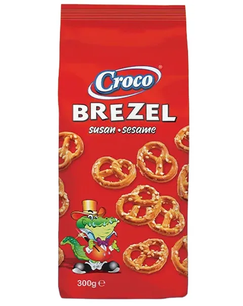 CROCO BREZEL SÉSAMO 300G/12