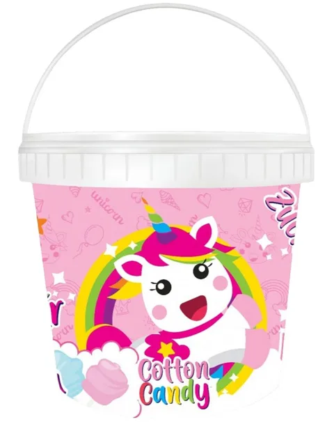 LOLLIBONI ALGODON AZUCAR UNICORNIO PINK 50G/12