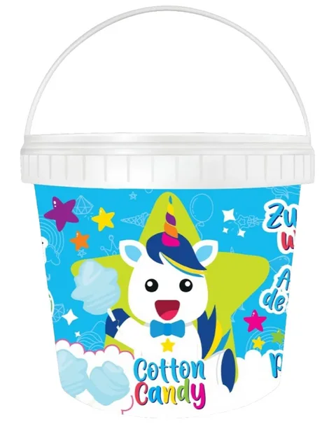 LOLLIBONI ALGODON AZUCAR UNICORNIO BLUE 50G/12