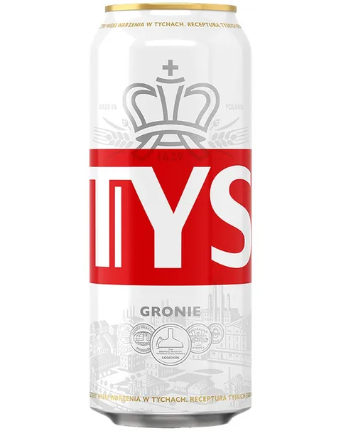 CERVEZA TYSKIE LATA 0.5L/24