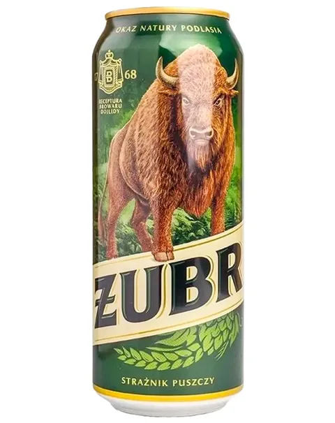 CERVEZA ZUBR LATA 0.5L/24