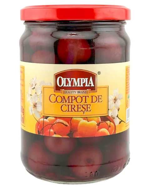 OLYMPIA COMPOTA CEREZA 580G/6
