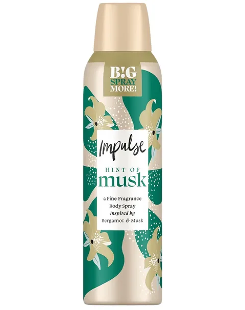 DEO IMPULSE HINT OF MUSK 150ML/6