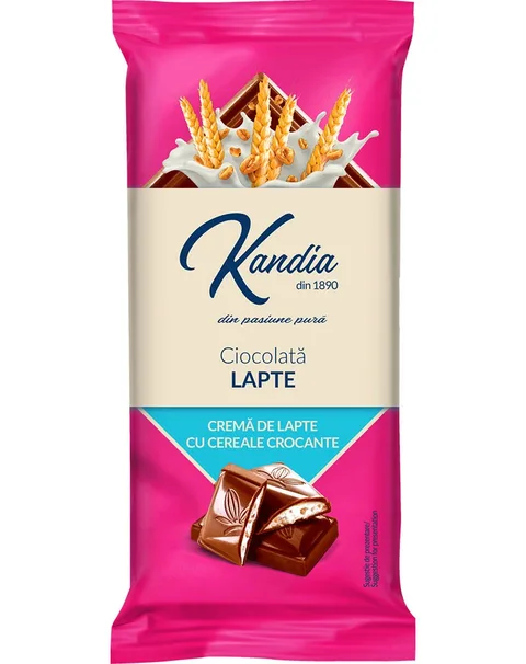 KANDIA TABLETA LECHE-CEREALES 95G/20