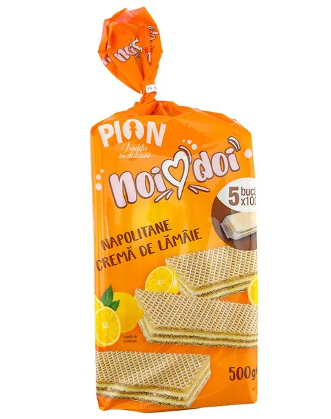 PION BARQUILLOS LIMÓN 500G/10